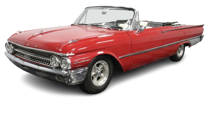 1961-62 FORD GALAXIE 500, SUNLINER Convertible Vinyl Top, Vinyl Window & Pads