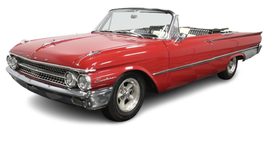 1961-62 FORD GALAXIE 500, SUNLINER Convertible Vinyl Top, Vinyl Window & Pads