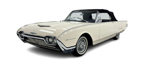 1961-63 FORD THUNDERBIRD 4 PASSENGER Convertible Vinyl Top, Vinyl Window & Pads