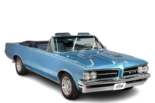 1964-65 PONTIAC GTO, LEMANS & TEMPEST Convertible Vinyl Top, Vinyl Window & Pads
