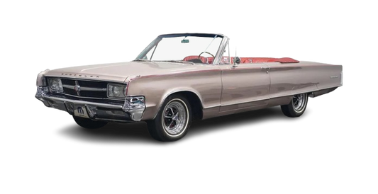 1965-66 300 & NEWPORT Convertible Vinyl Top, Vinyl Window & Pads