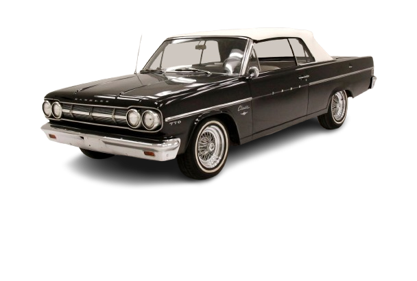 1965-66 AMC/RAMBLER; AMBASSADOR 770, 880 & 900 CLASSIC Convertible Vinyl Top, Vinyl Window & Pads