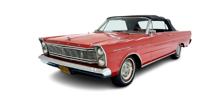 1965-66 FORD GALAXIE 500 & 500 XL Convertible Vinyl Top, Vinyl Window & Pads
