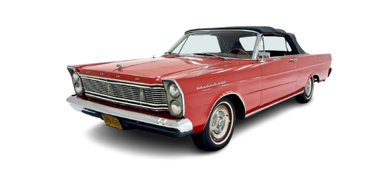 1965-66 FORD GALAXIE 500 & 500 XL Convertible Vinyl Top, Vinyl Window & Pads