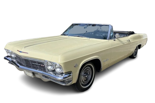 1965-70 IMPALA Convertible Vinyl Top, Vinyl Window & Pads