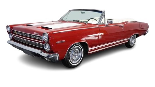 1966-67 MERCURY CALIENTE, COMET & CYCLONE Convertible Vinyl Top, Vinyl Window & Pads
