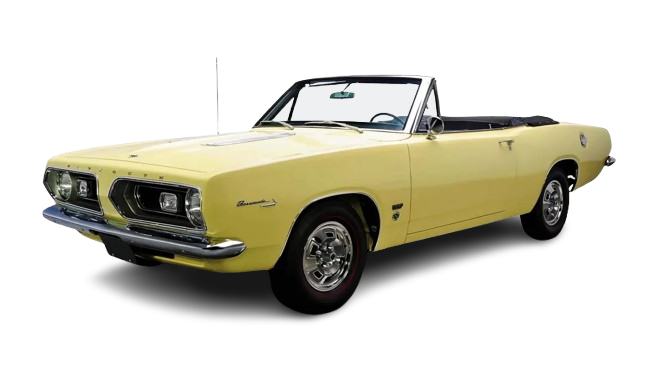 1967-69 PLYMOUTH BARRACUDA "A Body" Convertible Vinyl Top, Vinyl Window & Pads