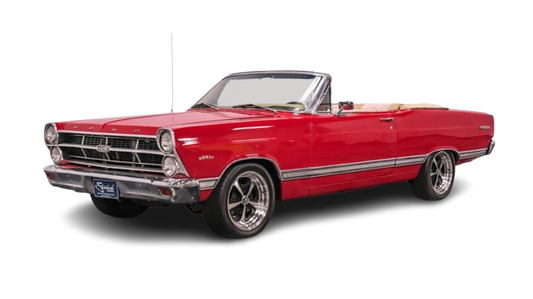 1966-67 FORD FAIRLANE 500 Convertible Vinyl Top, Vinyl Window & Pads