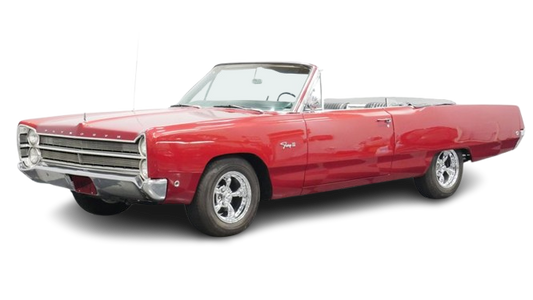 1967-68 PLYMOUTH FURY III, & SPORTS FURY "C Body" Convertible Vinyl Top, Vinyl Window & Pads