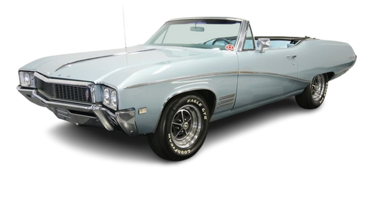 1968-72 GRAN SPORT, SKYLARK & 46C SPECIAL Convertible Vinyl Top, Vinyl Window & Pads