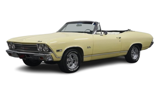 1968-72 CHEVELLE & MALIBU Convertible Vinyl Top, Vinyl Window & Pads