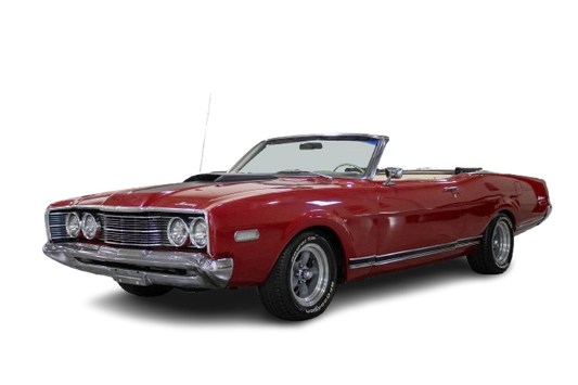 1968-71 MERCURY COMET, CYCLONE & MONTEGO Convertible Vinyl Top, Vinyl Window & Pads