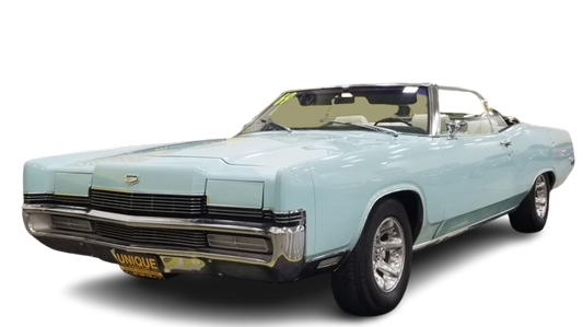 1969-72 MERCURY MARQUIS & MONTEREY Convertible Vinyl Top, Vinyl Window & Pads