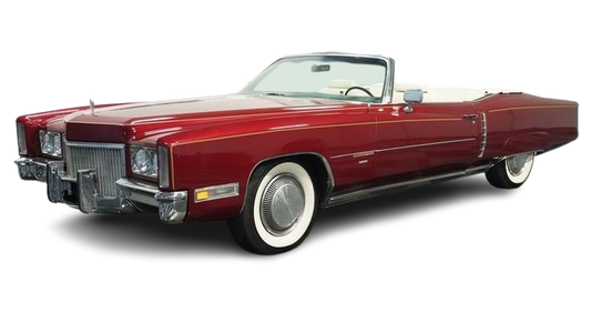 1971-76 ELDORADO (SCISSOR FRAME) Convertible Vinyl Top, Vinyl Window & Pads