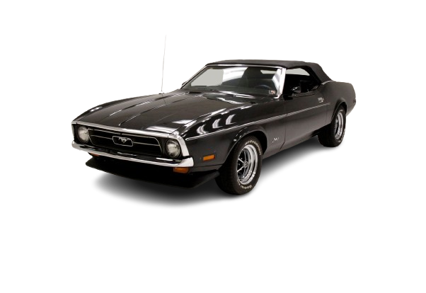 1971-73 MUSTANG Convertible Vinyl Top, Vinyl Window & Pads