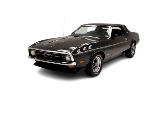 1971-73 MUSTANG Convertible Vinyl Top, Vinyl Window & Pads