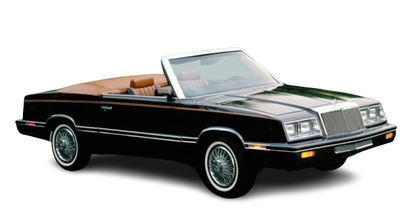 1982-83 LEBARON Convertible Vinyl Top, Vinyl Window & Pads