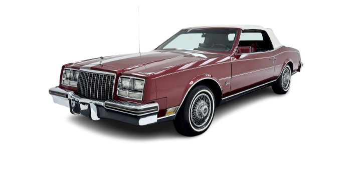 1982-86 RIVIERA (ASC CONVERSION) Convertible Vinyl Top, Vinyl Window & Pads