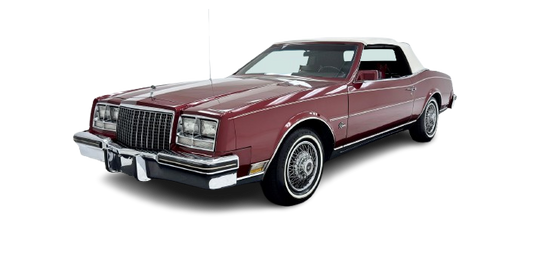 1982-86 RIVIERA (ASC CONVERSION) Convertible Vinyl Top, Vinyl Window & Pads