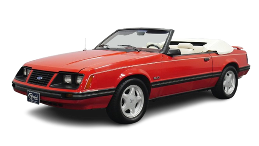 1983-90 MUSTANG Convertible Vinyl Top, Vinyl Window & Pads