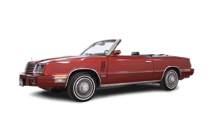 1984-86 DODGE 600 Convertible Vinyl Top, Vinyl Window & Pads