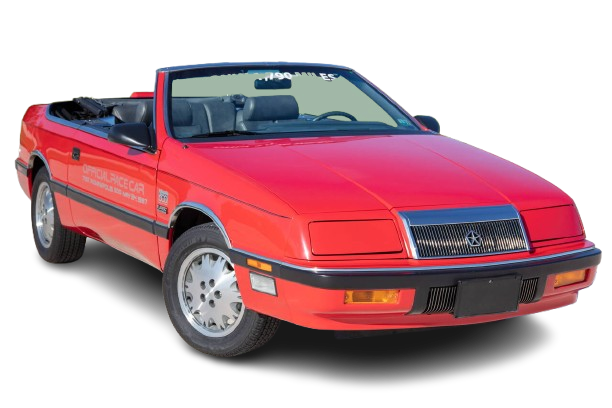 1987-89 LEBARON Convertible Vinyl Top, Vinyl Window & Pads