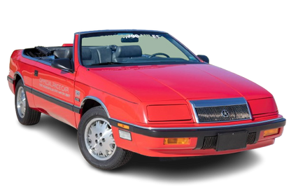 1987-89 LEBARON Convertible Vinyl Top, Vinyl Window & Pads
