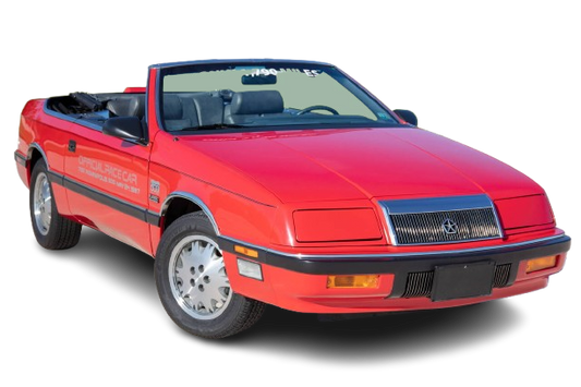 1987-89 LEBARON Convertible Vinyl Top, Vinyl Window & Pads