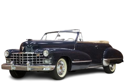 1942 & 1946-1947 CADILLAC SERIES 62 Convertible Vinyl Top, Vinyl Window & Pads