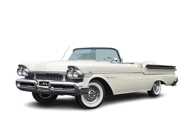 1957-58 MERCURY MONTCLAIR, MONTEREY, TURNPIKE & PARKLANE Convertible Vinyl Top, Vinyl Window & Pads