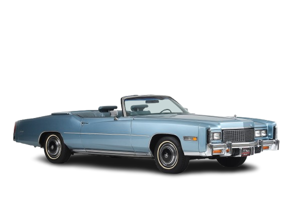 1976 CADILLAC ELDORADO Convertible Vinyl Top, Glass Window w/ defrost, Pads, & Well Liner