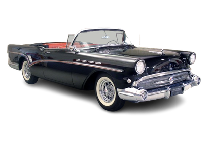 1957-58 56C SUPER & 76C ROADMASTER Convertible Vinyl Top, Vinyl Window & Pads