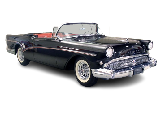 1957-58 56C SUPER & 76C ROADMASTER Convertible Vinyl Top, Vinyl Window & Pads