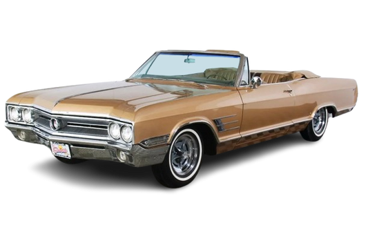 1965-70 ELECTRA 225, LESABRE & WILDCAT Convertible Vinyl Top, Vinyl Window & Pads
