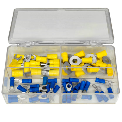 Insulated Solderless Terminals 60 Piece Set; 4P 18