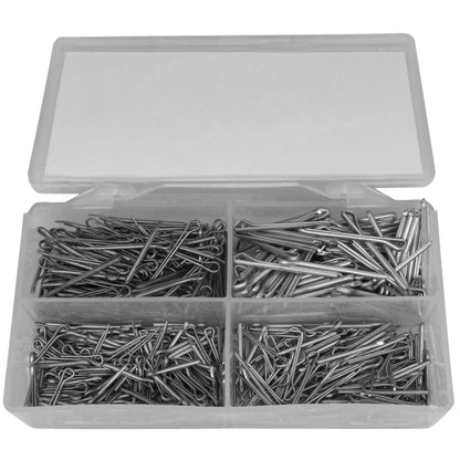 Zinc Plated Hammer Lock Cotter Pins - 600-Piece Set; 4P 33