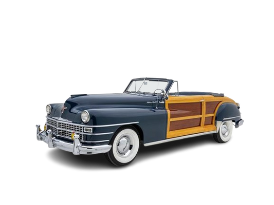 1946-48 TOWN & COUNTRY, CLUB Convertible Vinyl Top, Vinyl Window & Pads