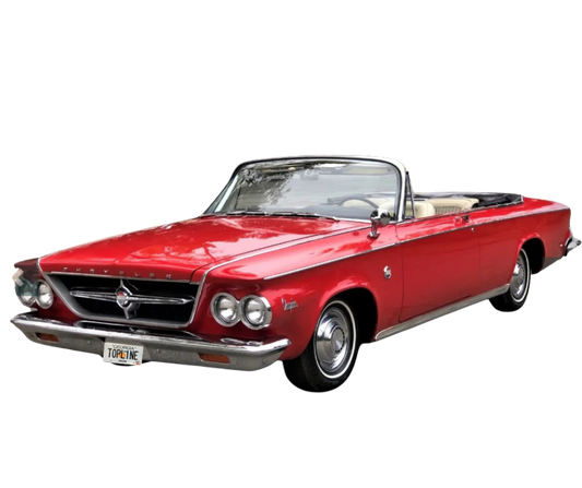 1963-64 300 & NEWPORT Convertible Vinyl Top, Vinyl Window & Pads