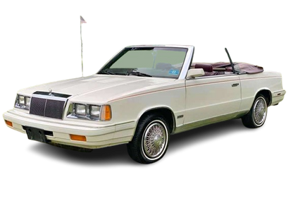 1984-86 LEBARON Convertible Vinyl Top, Vinyl Window & Pads
