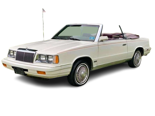 1984-86 LEBARON Convertible Vinyl Top, Vinyl Window & Pads