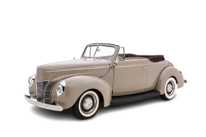 1940 FORD DELUXE CONVERTIBLE COUPE Convertible Vinyl Top, Vinyl Window & Pads