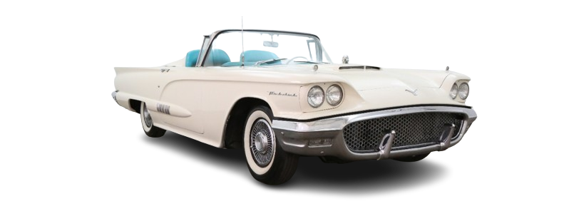 1958-60 FORD THUNDERBIRD 4 PASSENGER Convertible Vinyl Top, Vinyl Window & Pads