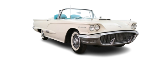 1958-60 FORD THUNDERBIRD 4 PASSENGER Convertible Vinyl Top, Vinyl Window & Pads