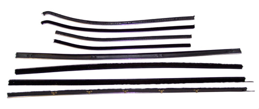 1958 CHEVROLET IMPALA CONVERTIBLE WINDOW SWEEP SET, 8PC