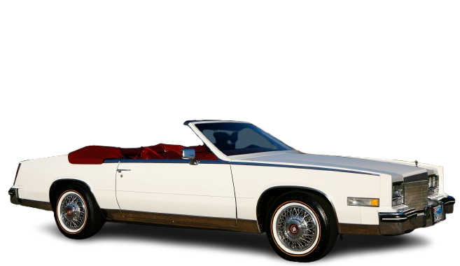 1979-85 ELDORADO (HESS & EISENHARDT CONVERSION) Convertible Vinyl Top, Vinyl Window & Pads