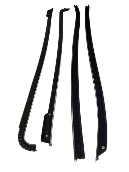 1967-1968 Chevrolet Impala HARTOP 8pc window sweep set.