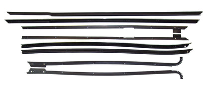 1967-1968 Chevrolet Impala HARTOP 8pc window sweep set.