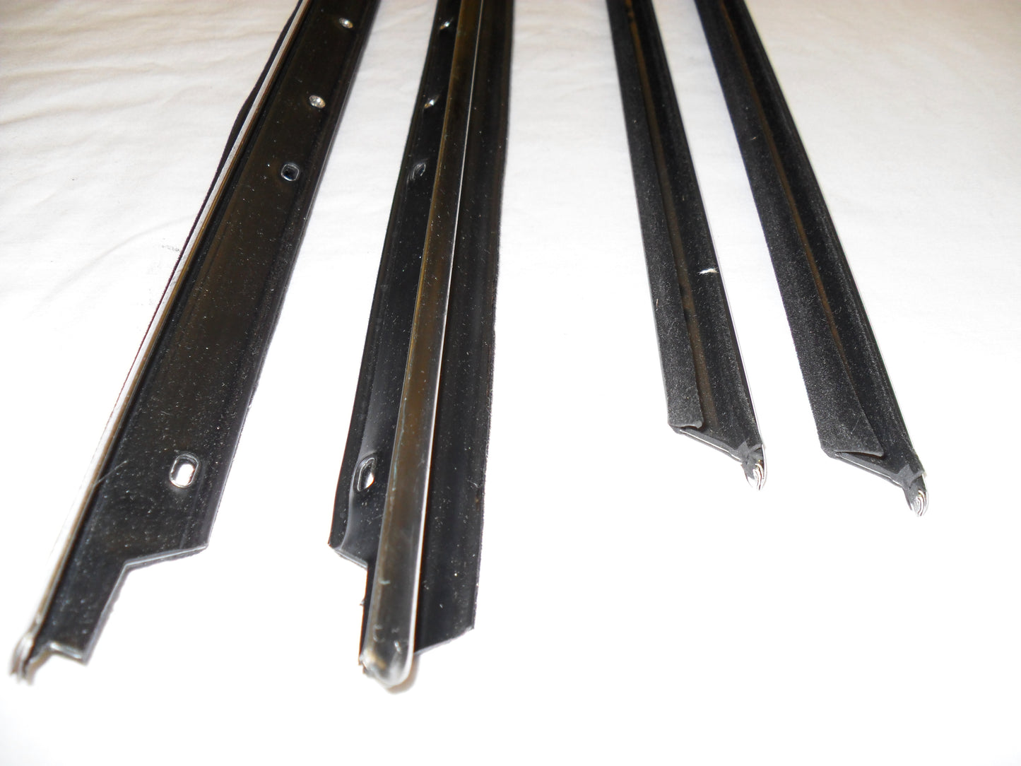 1975-1976 Chevrolet Impala 2 door hardtop window sweep set.