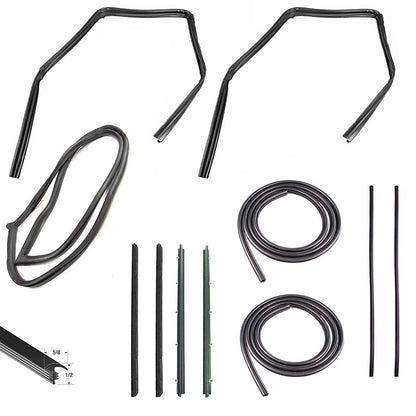 1982-1993 Chevy/GMC S10/S15/Sonoma 2dr Weatherstrip Kit