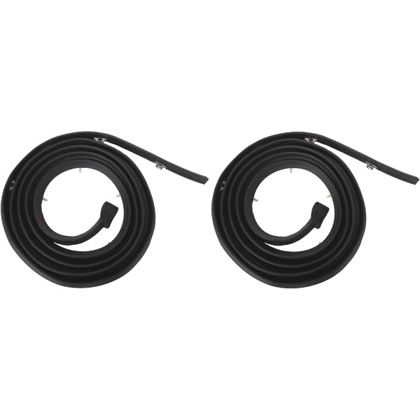 1957-1958 GM 2 door hardtop door seals, pair